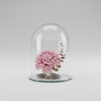 Glass Cloche Floral Display Dome