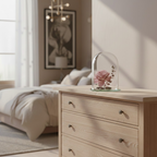 Glass Cloche Floral Display Dome