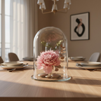 Glass Cloche Floral Display Dome