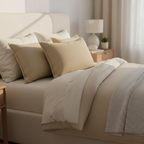 Linen Throw Pillow Covers Set