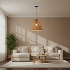 Woven Rattan Pendant Light Shade