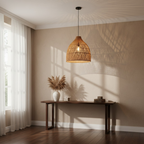 Woven Rattan Pendant Light Shade